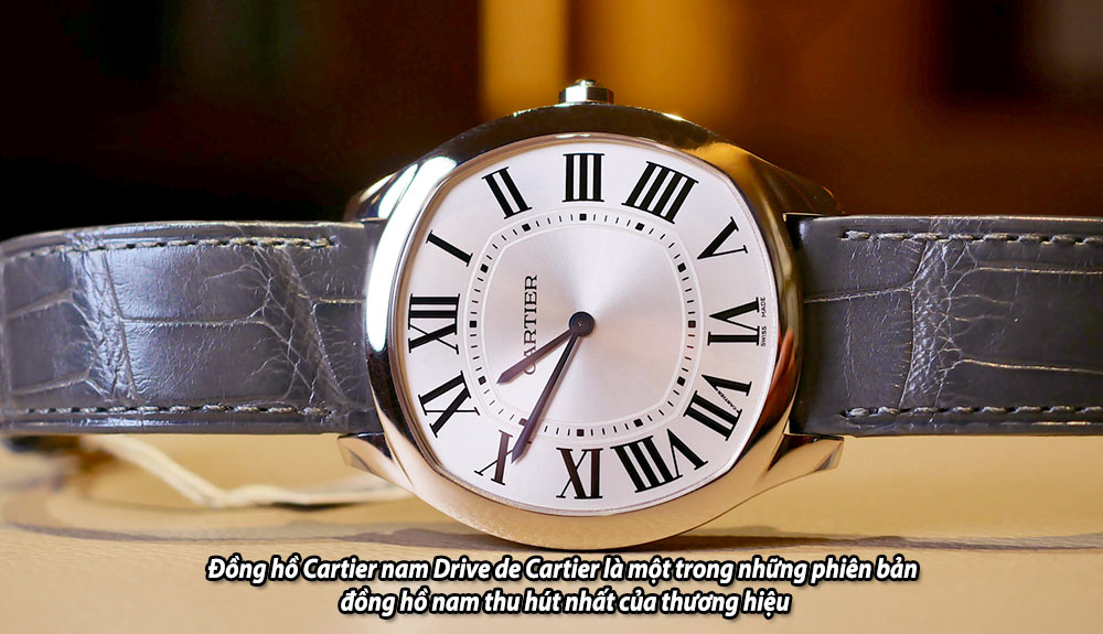 Đồng hồ Cartier nam Drive Extra Flat