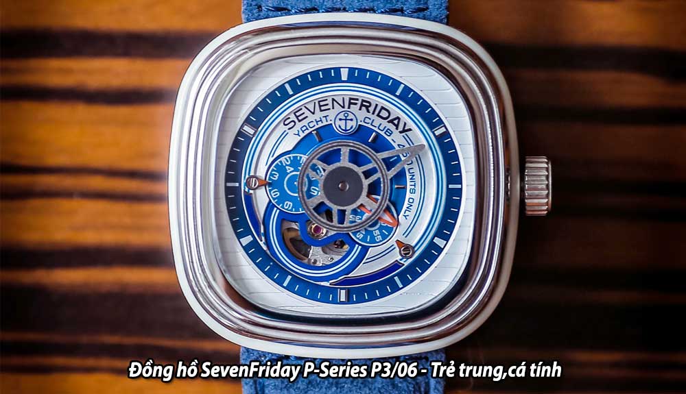 Đồng hồ Sevenfriday P Series Blue