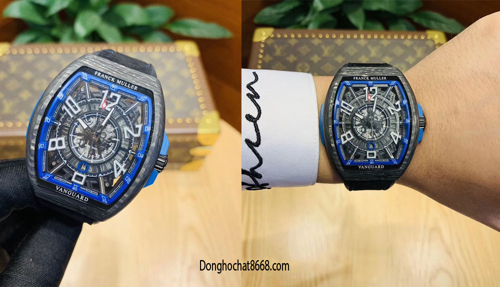 Tổng kho đồng hồ Franck Muller Vanguard Super Fake 1:1 Replica cao cấp nhất