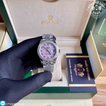 Đồng hồ nước Rolex Datejust Pink Dial Mother Of Pearl 
